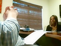 Interview Dickflash Handjob