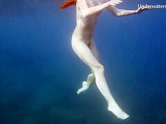 Tenerife Underwater Swimming Hot Ginger