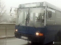 Lindsey Olsen Ass Fucked on the Public Bus