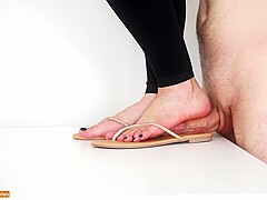 Shoejob In My New Flip Flops