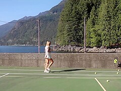 Barbie Ross in Courtside View - PlayboyPlus