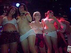 Spirng Break Never Before Seen Wet Tshirt Contest Skin To Win Prize Money Grandma Also In This One -