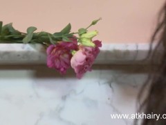 Tatiana drives herself wild and has a serious orgasm