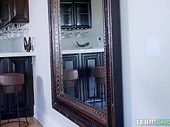 Norah Nova and Selena Stone are having a casual threesome, in the middle of a nice day