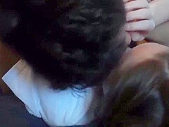private sextape by young french couple fucking