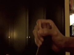 Massage oil handjob for my BBC