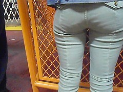 Candid Tight Ebony Teen Ass