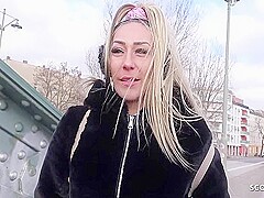 First Anal Sex For Cute Emma Diamond At Casting In Berlin