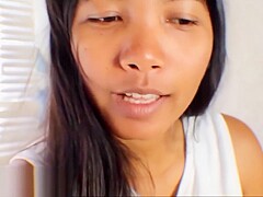 HD 22 week pregnant thai teen heather deep play with cock and film herself while she deep