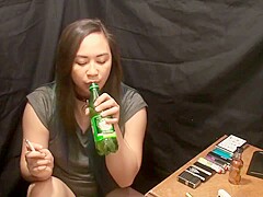 Slave Girl is a Human Ashtray - MissDeeNicotine