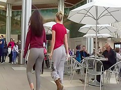 Stalking girls while they're shopping