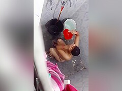Today Exclusive-desi Bhabhi Bathing Record In Hidden Cam