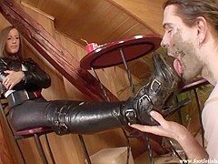 Mistress Jessica Muddy High Heel Boots