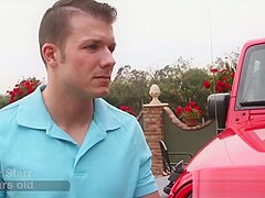 Frail Mother In Law Lucky Starr Gives Titjob Hot Touching Stepson