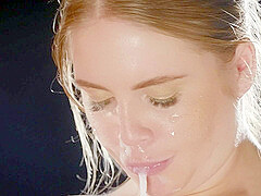 Alessandra Jane And Raul Costa - Gets Facialed After Blowjob