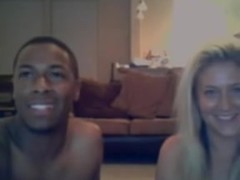 Banging my blonde gf on a  webcam