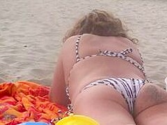 Complete Video Of My First Experience On The Beach With Another Man, At 58 Years Old I Cheated On My