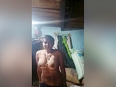Today Exclusive- Sexy Tamil Wife Showing Her Boobs And Pussy