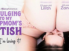 Lilith - Zanett - Curvy Stepmom Zanett Loves Facesitting Her Big Ass And Hairy Pussy On Her Fetish L