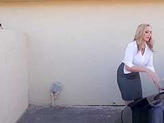 Lucas Frost fucks teacher (Julia Ann) in classroom