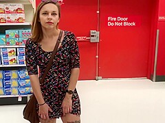 Flashing My Boyfriend While We Shop at Target - IdeallyNaked