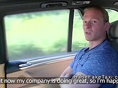 Taxi Driver In Hot Czech Driver Bangs Muscled Customer