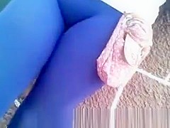 No Underwear Cameltoe Teen