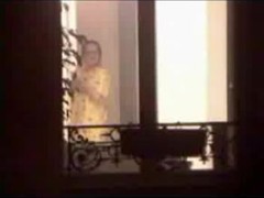 Real Voyeur - neighbor girls spied trough the windows