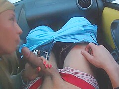 European beauty tastes jizz after POV sex