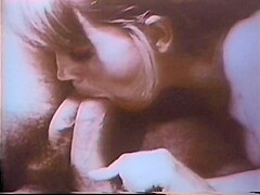 Vintage bisexual double blowjob