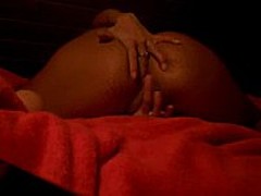 Sensuous Brunette Masturbating