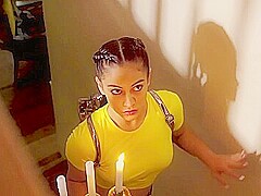 Ginebra Bellucci In Anal At The Monastery