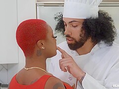 Short-haired Black Milf Deja Marie Porn Story