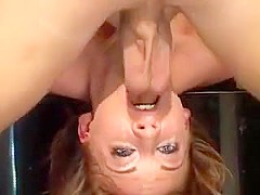 Throat gagging slut 2