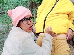 Big-breasted, Big-assed Milf Sucking A Perverted Old Mans Cock And Taking It In Her Juicy Pussy