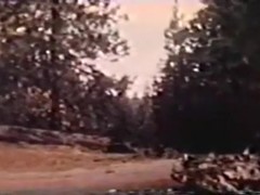 Vintage Big Cock Camping