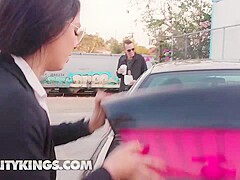 Reality Kings - 8th Street Latines - Gina Valentina Victoria June Justin Hunt - Hooker On The Run