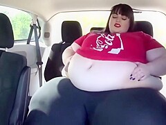 Juicy Jackie In Ssbbw Too Big For The Car