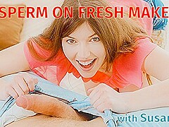 Susan Ayn In Sperm On Fresh Make-up
