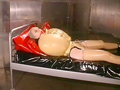 Inflated Straitjacket Bed Bound
