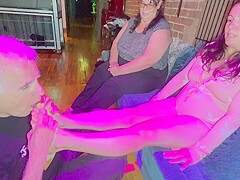 Feet Slave And Slave Feet - Bratty Girl Gets Sex Slave To Worship Feet And Big Tits