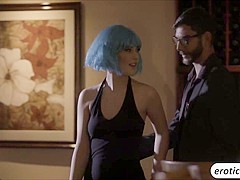 Horny brunette slut Jenna Reid gets fucked for cash