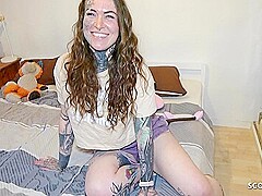 Split Tongue Tiktok Tatoo Model Baleathescarleg At Casting Porn