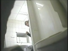 Hidden cam in wc shoots girl lifting skirt up above bowl