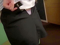 japanese pantyhose and footjob sex 3