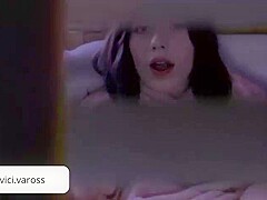 Hot, cute neighbor caught masturbating at the window