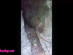 Heather deep get naked deepthroat big cock and creampie in the jungle