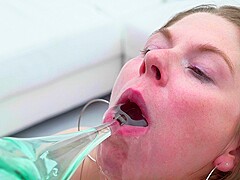 (Wet) Alice Maze, 10 guys, Cum in Mouth, Lia Ponce, Bukkake, 5on1, BBC, Pee drink, DAP, Swallow - Pi