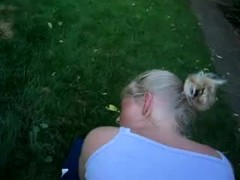 Webman - Swedish girl fucked doggystyle outside