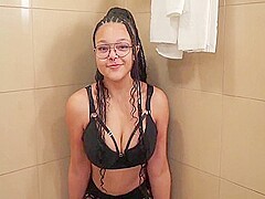 Black Teen 18+ Stepdaughter Shares A Hotel Bed With Stepdad And Seduces Him Into Breeding Her 22 Min